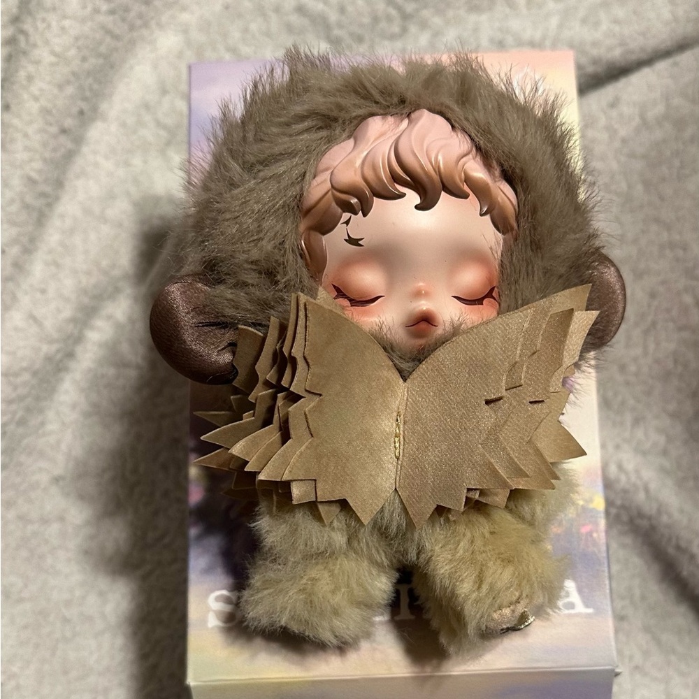 Teakwood- Skullpanda Plush Keychain